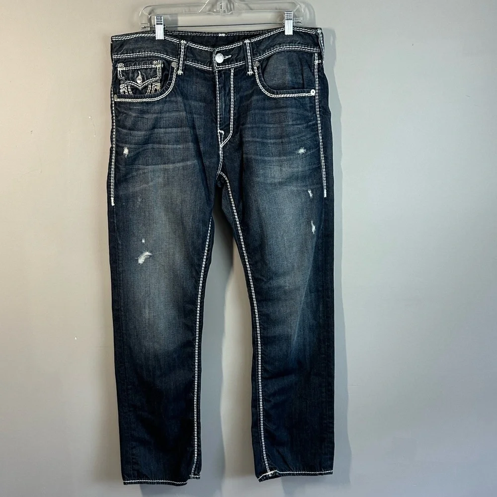 True Religion Mega T Straight W/Flap Pockets 2013 Size 36